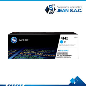 TONER HP W2021X (414X) L.J. M454 CYAN   6,000 PGS
