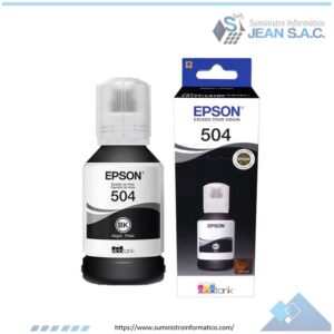 TINTA EPSON T504120 NEGRO ECOTANK 127ML
