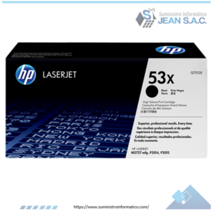 TONER HP 53X Q7553X P2015 NEGRO Original