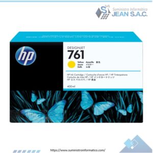 TINTA HP CM992A 761 YELLOW DESIGNJET T7100 400ML