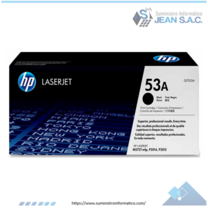 TONER HP Q7553A 53A L.J M2015N NEGRO 3.000 PAGINAS