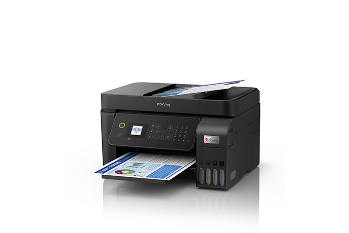 IMPRESORA MULTIFUNCIONAL EPSON L5290 ECOTANK WIFI FAX ADF - Imagen 2