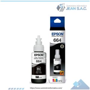 TINTA EPSON T664120 NEGRO ECOTANK 70ML