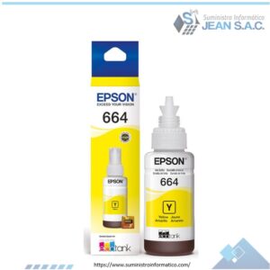 TINTA EPSON T664420 YELLLOW ECOTANK 70ML