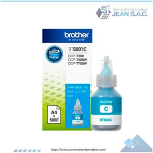 TINTA BROTHER BT5001C CIAN 5000 PAGINAS