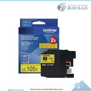 TINTA BROTHER LC105Y YELLOW 1200 PAGINAS