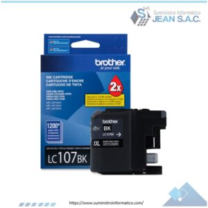 TINTA BROTHER LC107BK BLACK 1200 PAGINAS