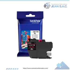 TINTA BROTHER LC3017M MAGENTA 550 PAGINAS