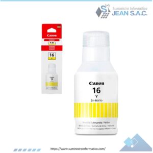 TINTA CANON GI-16 YELLOW 130ML