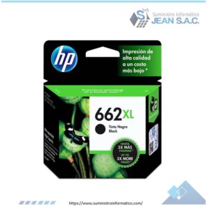 TINTA HP CZ105AL (662XL) BLACK 360 PAGINAS