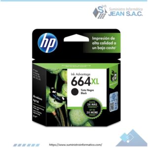 TINTA HP F6V31AL (664XL) NEGRO 330 PAGINAS