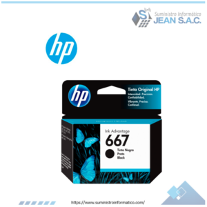 TINTA HP 3YM79AL 667 NEGRO 120 PAGINAS