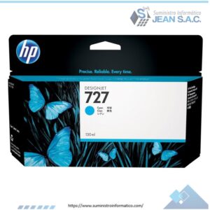 TINTA HP B3P19A 727 CYAN T2500/T930 130ML