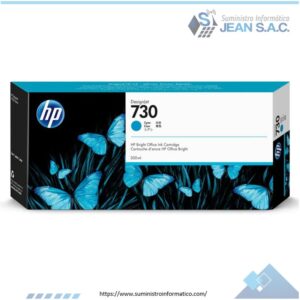 TINTA HP P2V68A 730 CIAN  DESIGNJET T1600 300ML