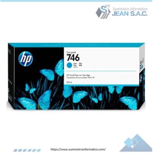 TINTA HP P2V80A (746) CIAN 300ML