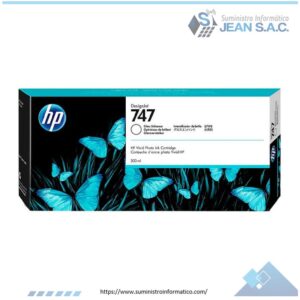 TINTA HP P2V87A (747) GLOSS ENHANCER 300 ML