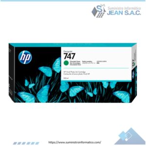 TINTA HP P2V84A (747) CHROMATIC GREEN 300 ML