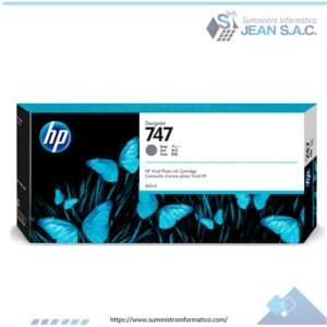 TINTA HP P2V86A (747) GREY 300 ML