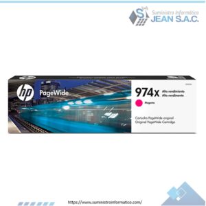TINTA HP L0S02AL 974X MAGENTA PAGEWIDE PRO 452/477 85.5ML