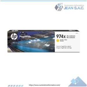 TINTA HP L0S05AL 974X YELLOW PAGEWIDE PRO 452/477 85.5ML