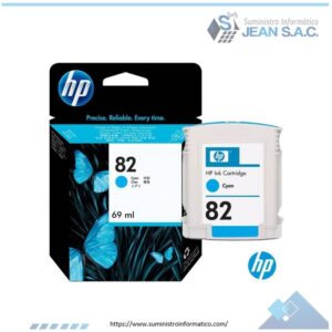 TINTA HP C4911A (82) CYAN 69ML.