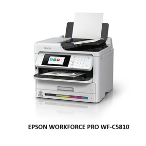Impresora Multifuncional de tinta Epson WorkForce Pro WF-C5810, Imprime/Escanea/Copia/Fax/LAN/WiFi.