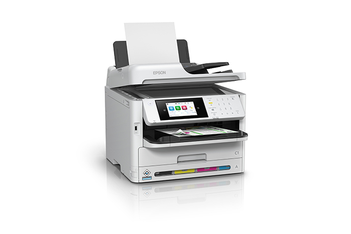 Impresora Multifuncional de tinta Epson WorkForce Pro WF-C5810, Imprime/Escanea/Copia/Fax/LAN/WiFi. - Imagen 3