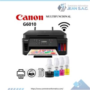 Impresora Canon Pixma G6010 Multifuncional de Sistema Continuo USB Wifi
