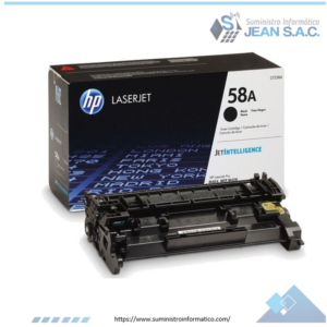TONER HP CF258A 58A L.J M404 NEGRO 3.000 PAGINAS