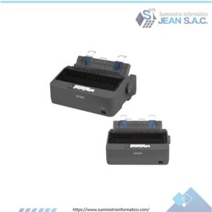 Impresora de matriz Epson LX-350, matriz de 9 pines, velocidad máxima 347 cps (10 cpi).