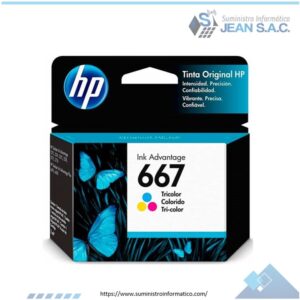 TINTA HP 3YM78AL 667 TRICOLOR 100 PAGINAS