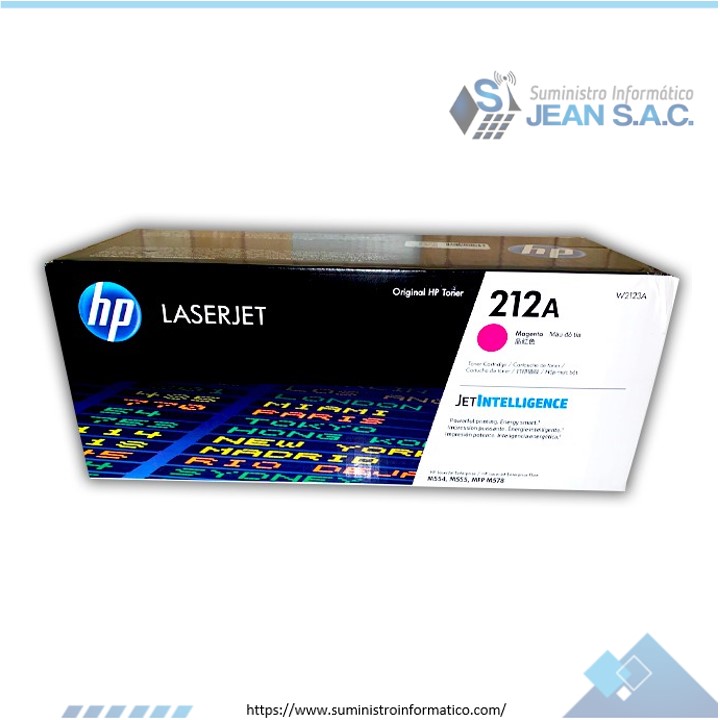 TONER HP W2123A (212A) L.J. M555 MAGENTA 4,500 PGS