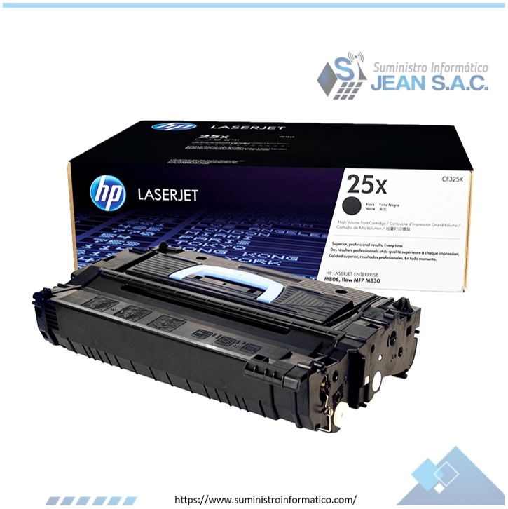 TONER HP CF325X (25X) ENT M806 NEGRO 34.5K PG