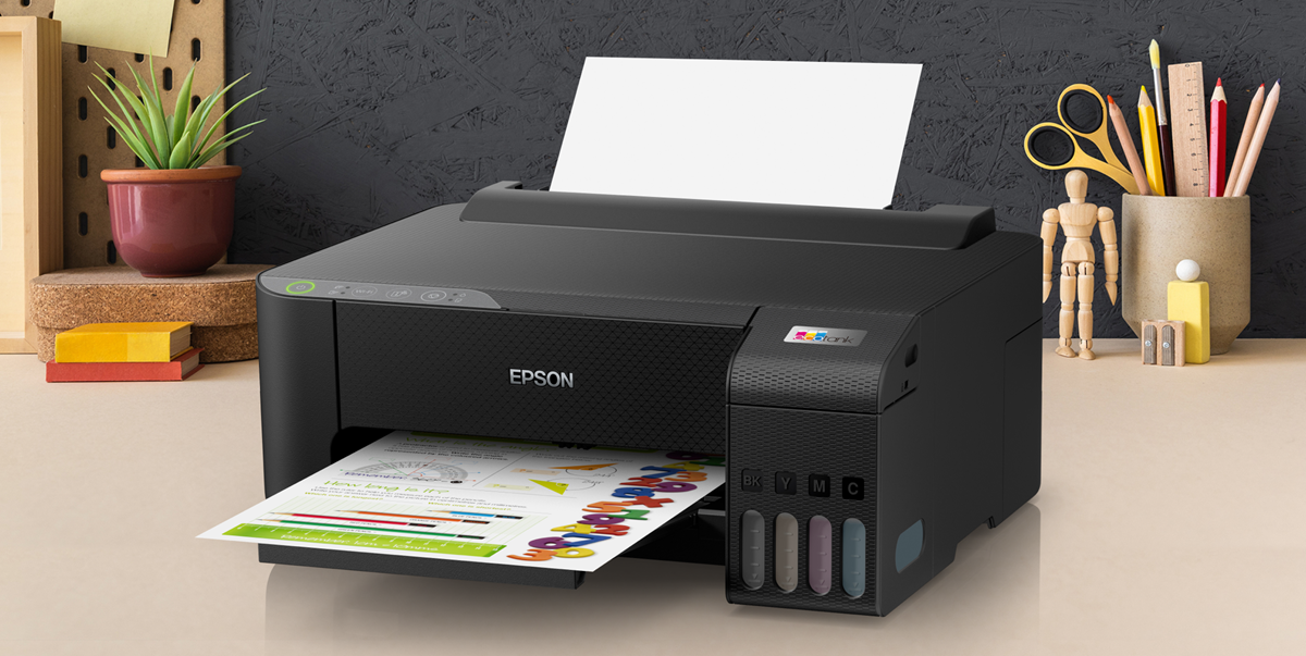 Impresora de tinta Epson EcoTank L1250, Imprime / Inalambrica / USB de alta velocidad - Imagen 4