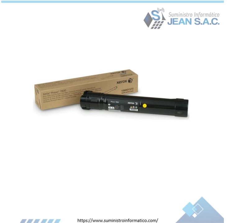 Toner Xerox 106R01573 Black Phaser 7800 24k