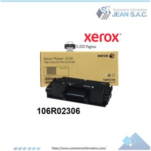 Toner Xerox 106R02306 Negro phaser 3320 11k