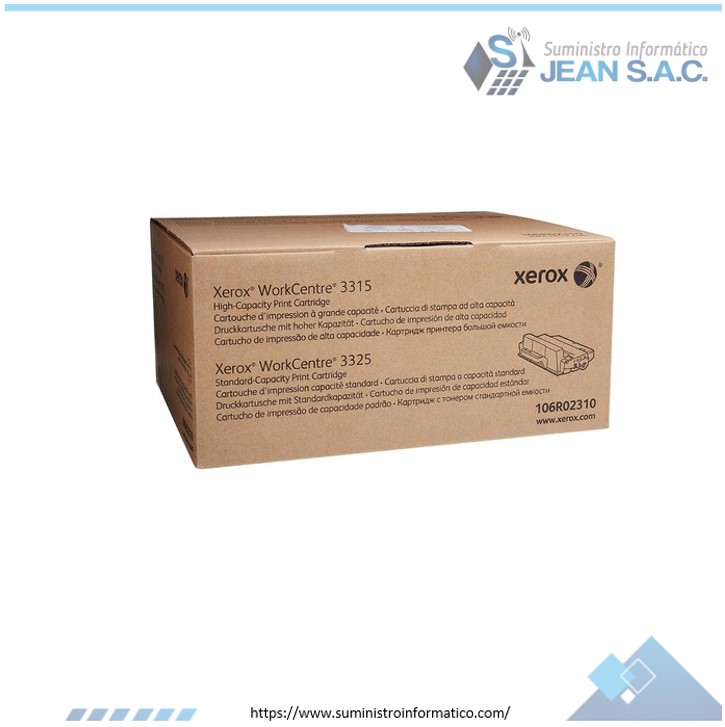 Toner Xerox 106R02310 WorkCentre 3325 5k