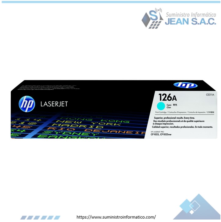 Toner HP CE311A (126a) l.j. cp1025 Cyan 1k