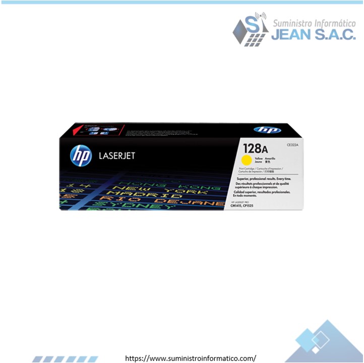 Toner HP CE322A (128a) l.j. cm1415 Yellow 1,3k