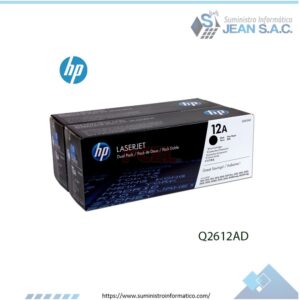 Toner HP Q2612AD (12ad) (pack 2 Q2612A) 4k