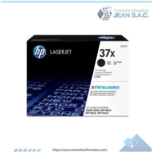 Toner HP CF237X (37x) Negro ent m631 25k