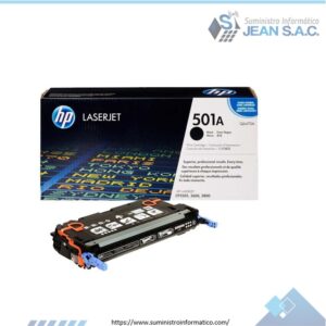 Toner HP Q6470A (501a) l.j. 3600, 3800 Negro 6k