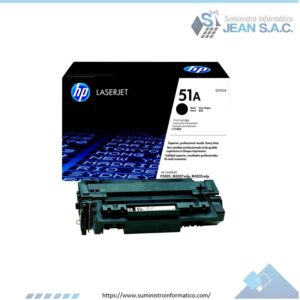 Toner HP Q7551A (51a) l.j. p3005, m3027 Negro 6,5k