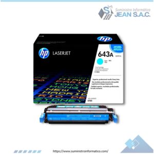 Toner HP Q5951A (643a) l.j. 4700 Cyan 10k