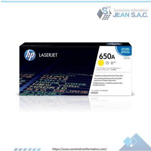Toner HP CE272A (650a) l.j. cp5525 Yellow 15k