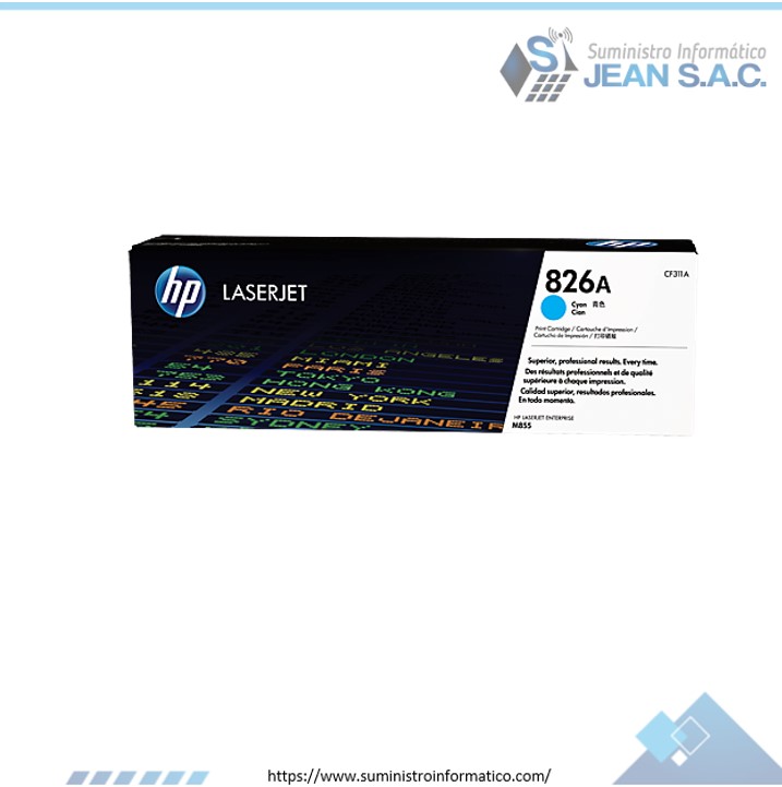 Toner HP CF311A (826a) l.j. m855dn Cyan 31,5k