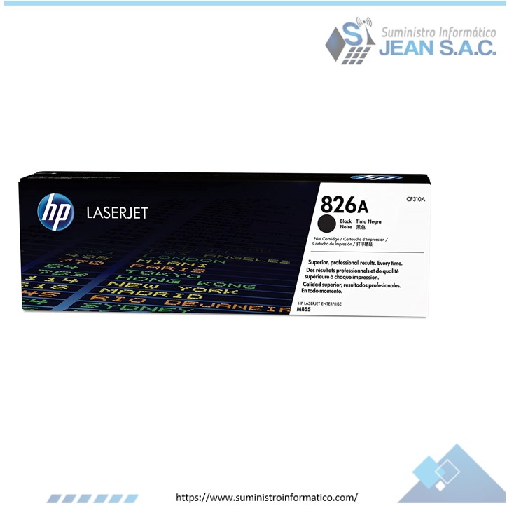 Toner HP CF310A (826a) l.j. m855dn Black 29k