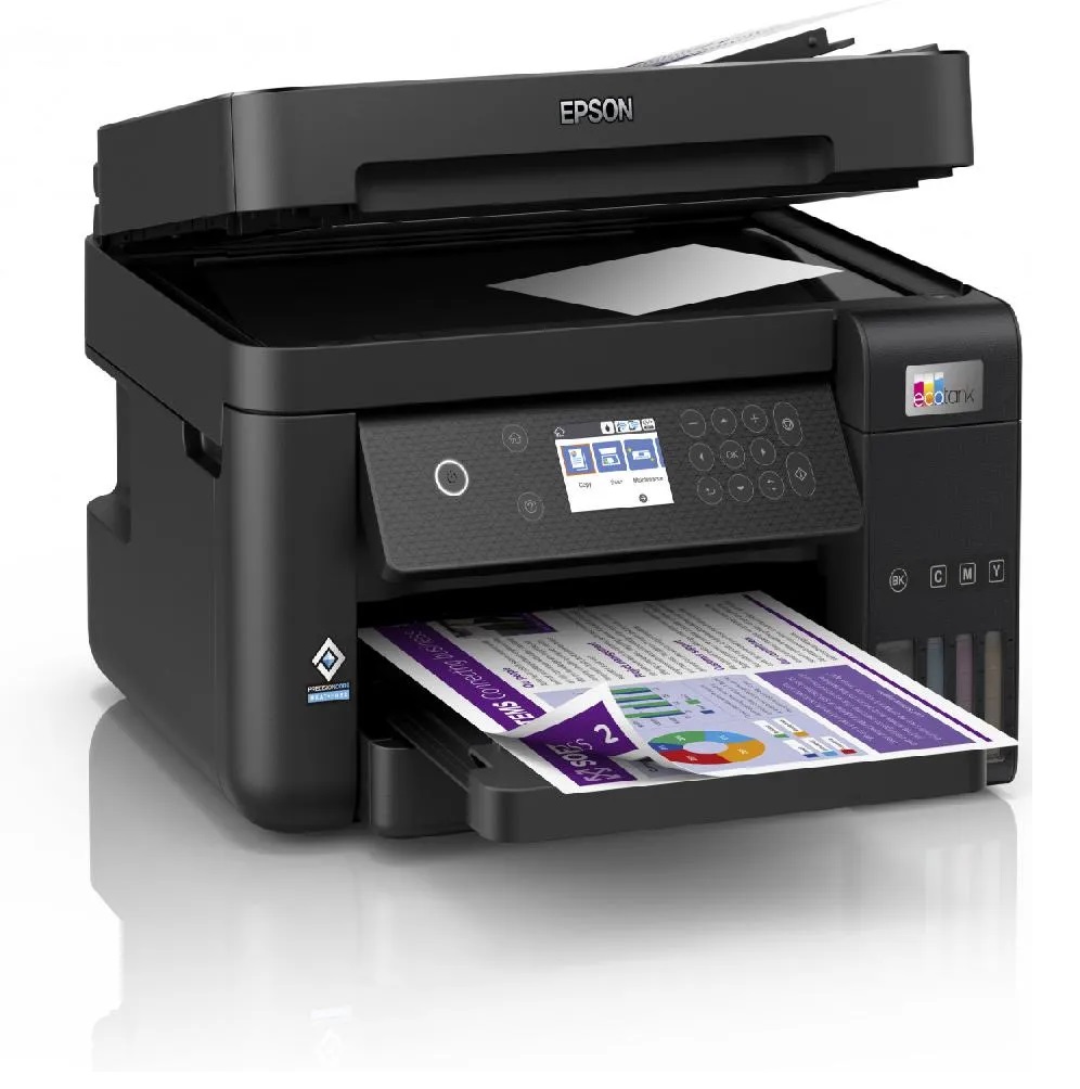 Impresora Multifuncional Epson EcoTank L6270, Color, Inyección, Tanque de Tinta, Inalámbrico, Print/Scan/Copy/Fax - Imagen 2