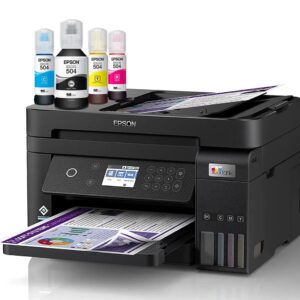 Impresora Multifuncional Epson EcoTank L6270, Color, Inyección, Tanque de Tinta, Inalámbrico, Print/Scan/Copy/Fax
