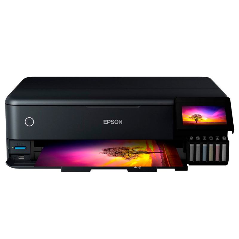 Impresora Multifuncional de tinta Epson EcoTank L8180, imprime/escanea/copia, LAN/Wi-Fi/USB 2.0 - Imagen 2